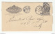 US, ONLY PART Of Reply Postal Card Pre-printed Postal Stationery Atlantic Chemical Co. Posted 1905 B201001 - 1901-20