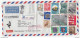 Kores Osaka Company - Multifranked Letter Cover Posted Registered 1970 To Austria B200520 - Brieven En Documenten