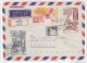 Space Stamps On Registered Air Mail Letter Cover Travelled 1967 Czechoslovakia To Yugoslavia Bb160301 - Autres & Non Classés