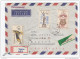 Olympic Games Stamps On Registered Air Mail Letter Cover Travelled 1965 Czechoslovakia To Yugoslavia Bb160301 - Verano 1932: Los Angeles