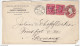 US Postal Stationery Stamped Envelope Travelled 1908 Philadelphia, PA To Frankfurt, Germany Bb161110 - 1901-20