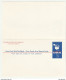 US, World Vacationland Postal Stationery Reply Postal Card Unused B200610 - 1961-80