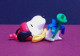 Lot De 5 Figurines Snoopy En Plastic Dur : Hauteur Des Figurines : 5,00 Cm. ( Voir Photos ). - Snoopy