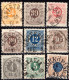 1902. SWEDEN. 45 CLASSIC ST. WITH NICE POSTMARKS LOT, VERY FEW WITH FAULTS, 7 SCANS - 1872-1891 Ringtyp