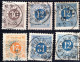 Delcampe - 1902. SWEDEN. 45 CLASSIC ST. WITH NICE POSTMARKS LOT, VERY FEW WITH FAULTS, 7 SCANS - 1872-1891 Ringtyp