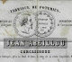 1865 ENTETE Jean Abeillou Carcassonne Fabrique De Poteries Pour Gaxieu Père Fabrique De Touron à Limoux Aude  V.SCANS - 1800 – 1899