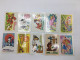 Soviet Russia Children Cartoons 10 Pocket Calendars Lot USSR 1988-1992 Publ: Kr. Pr. Moscow - Tamaño Grande : 1981-90