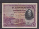 SPAIN  -  1928  50 Pesetas Circulated Banknote As Scans - 50 Pesetas