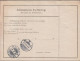 1910. DANMARK. King Frederik VIII. 20 Øre + 25 Øre As 45 øre Franking On Adressebrev (fold) To... (Michel 55) - JF444499 - Briefe U. Dokumente