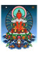 [MD8191] CPM - BUDDHA AMITAYUS (TIB: TSEPAGME) - PAINTED BY ANDY WEBER - PERFETTA - Non Viaggiata - Buddhism