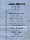 1864 NAVIGATION J. Letellier Armateur Caen Navires Entre Le Havre Et Caen > Jules Roussel Maitre De Forges Orthe Mayenne - 1800 – 1899