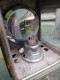 Delcampe - Ancienne Lanterne Lampe à Bougie Et Électrique Allemande / Lampe Gare Train Militaire - Chemin De Fer