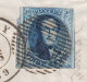 34223# BELGIQUE LEOPOLD MEDAILLON ARRONDI N° 11A BELLES MARGES LETTRE Obl P 27 CHIMAY 1859 Pour GOSSELIES - 1849-1865 Medallions (Other)