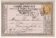 !!! CARTE PRECURSEUR CERES CACHET DE DECIZE (NIEVRE) 1875 - Cartes Précurseurs
