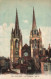 FRANCE - Bayonne - La Cathédrale Sainte-Marie De Bayonne - Colorisé - Carte Postale Ancienne - Bayonne