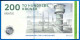 Danemark 200 Couronnes 2009 Tour Kroner Que Prix + Port Banknote Danmarks Danmark Paypal Bitcoin OK - Dinamarca