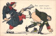 Illustration Militaria - Tiens Prends Ca Pour Ton ... Prussien - Humour - Carte Postale Ancienne - - Humorísticas