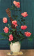FÊTES ET VOEUX - Bonne Fête - Vase Rempli De Fleurs - Colorisé - Carte Postale Ancienne - Autres & Non Classés
