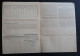 Portugal Contrat Assurance Auto Voiture Buick 1949 Companhia De Seguros Tranquilidade Insurance Policy Auto - Portogallo