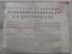 Journal LA QUOTIDIENNE 23 Mars 1820 Citation De MONTESQUIEU Sur Les Lois ( Toujours D'actualité ! ) - Newspapers - Before 1800