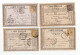 !!! LOT DE 4 CARTES PRECURSEUR CERES & SAGE CACHETS DE CLERES, YVETOT, NEUFCHATEL EN BRAY, LE HAVRE PORT (SEINE INF) - Cartes Précurseurs