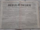 JOURNAL DE TOULOUSE 12 Octobre 1844 Voir Sommaire - Periódicos - Antes 1800