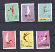 Chine 1974 Gymnastique, La Serie Complète, 6 Timbres Neufs, N° 1162 - 1167 - Neufs