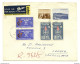 Turkey Multifranked Letter Cover Posted Air Mail 1964 Beyoglu To Zagreb B201101 - Cartas & Documentos