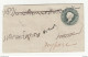 India Queen Victoria Postal Stationery Letter Cover Posted ?b210526 - 1854 East India Company Administration