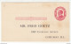 US, Fred Goetz, Chicago Pre-printed Postal Stationery Postal Card Unused 1913 B190601 - 1901-20