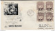 United Nations 12 FDCs Travelled 1953-57 New York To Zemun B Bb170325 - Briefe U. Dokumente