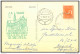 Esperanto Neherlands 1954 39th Congress Special Postmarks On Postcard Haarlem Travelled Bb150916 - Esperanto