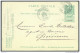 Belgium Old Postal Stationery Postcard Travelled 1905 Bb - Andere & Zonder Classificatie