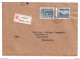 Sweden Letter Cover Posted Registered 1963 Orebro To Sisak B201210 - Briefe U. Dokumente