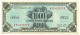 1000 LIRE OCCUPAZIONE AMERICANA IN ITALIA BILINGUE FLC A-A 1943 A BB - Occupazione Alleata Seconda Guerra Mondiale