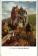 43467 - Künstlerkarte - Wierschem , Burg Elz , H. R. Schulze , Moseltal - Gelaufen  - Schulze, Hans Rudolf