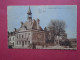 CPSM  VIC SUR AISNE  LA MAIRIE  VOYAGEE 1951 TIMBRE - Vic Sur Aisne