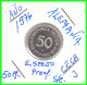 ALEMANIA -DEUTSCHLAND - GERMANY-MONEDA DE LA REPUBLICA FEDERAL DE ALEMANIA DE 50 Pfn-DEL AÑO - 1976 CECA - J - HAMBURGO - 50 Pfennig