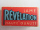 Boite Complète De 5 Lames De Rasoir REVELATION Haute Qualité - Complet Box Of 5 Rasor Blades - Lamette Da Barba
