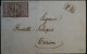 C PARMA ITALIA  BELLE LETTRE RARE SIGNEE DIENA 20 DEC. 1858 A TORINO + PAIRE PARFAITE DE  15C ROSE++AFF. PLAISANT++++ - Parme