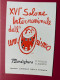 ILLUSTRATEUR FREMURA SALON INTERNATIONAL DU TIMBRE 1963 - Autres & Non Classés