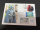 3-10-2023 (3 U 12) Australia - 2023 - Star War Sticker On Cover - Disney Centenary 29-8-2023 (from Stamp Pack) - Cartas & Documentos