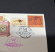 3-10-2023 (3 U 14) Australia FDC - 2010 - Salisbury 2008 Kangaroo Stamp - Dinosaur 22 Cents (space Postmark) - Other & Unclassified