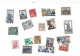 Collection De 95 Timbres Oblitérés. - Collezioni & Lotti