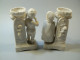 Delcampe - Paire De Petits Vases Porcelaine Allemande Biscuit Enfants William Goebel - Autres & Non Classés