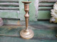 Ancien Bougeoir Bronze XIXème Louis Philippe Candlestick - Candeleros, Candelabros Y Palmatorias