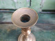 Delcampe - Ancien Bougeoir Bronze XIXème Louis Philippe Candlestick - Chandeliers, Candelabras & Candleholders