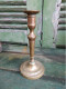 Delcampe - Ancien Bougeoir Bronze XIXème Louis Philippe Candlestick - Chandeliers, Candelabras & Candleholders