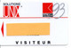 Carte Magnétique Salon Solutions UNIX France Paris Card  Karte TBE (salon 74) - Tarjetas De Salones Y Demostraciones