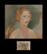 Jacques ROSEN - Huile Sur Toile ; Signée : Portrait De Jeune Femme. 1935. - Huiles